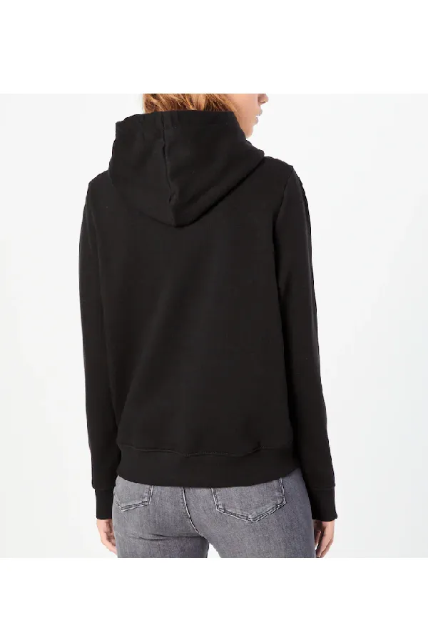 Tommy Hilfiger Women Logo Hoodie Black