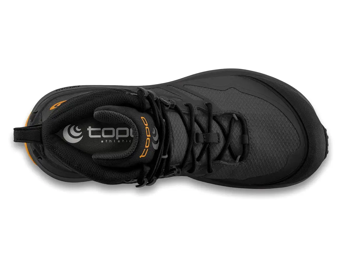 Topo Athletic Men's Trailventure 2 WP - Charcoal/Orange