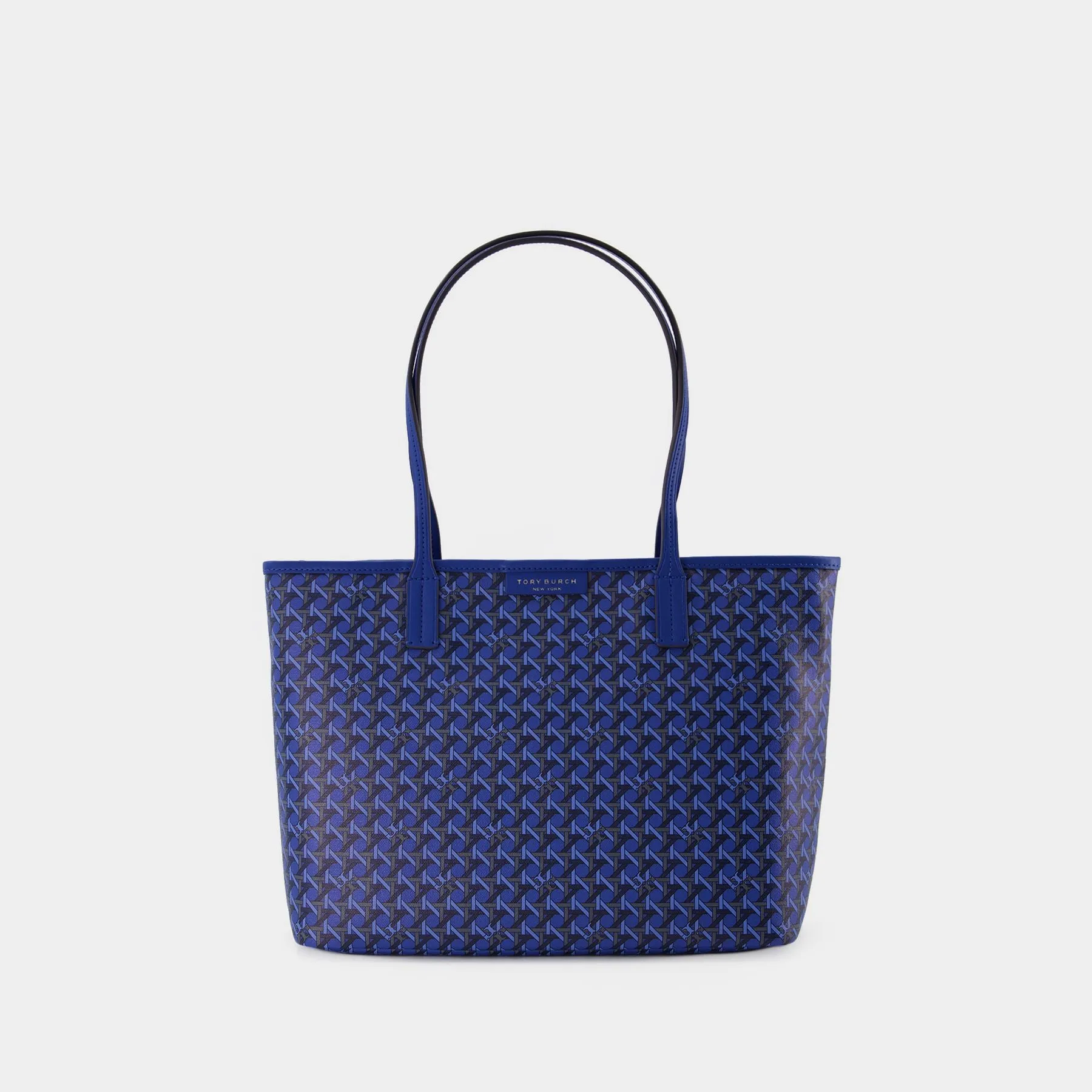 Tory Burch  Small Zip Tote Hobo Bag - Tory Burch - Blue - Canva