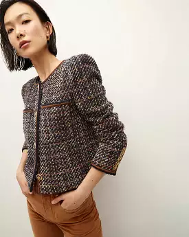 VERONICA BEARD Lars Boucle Tweed Jacket