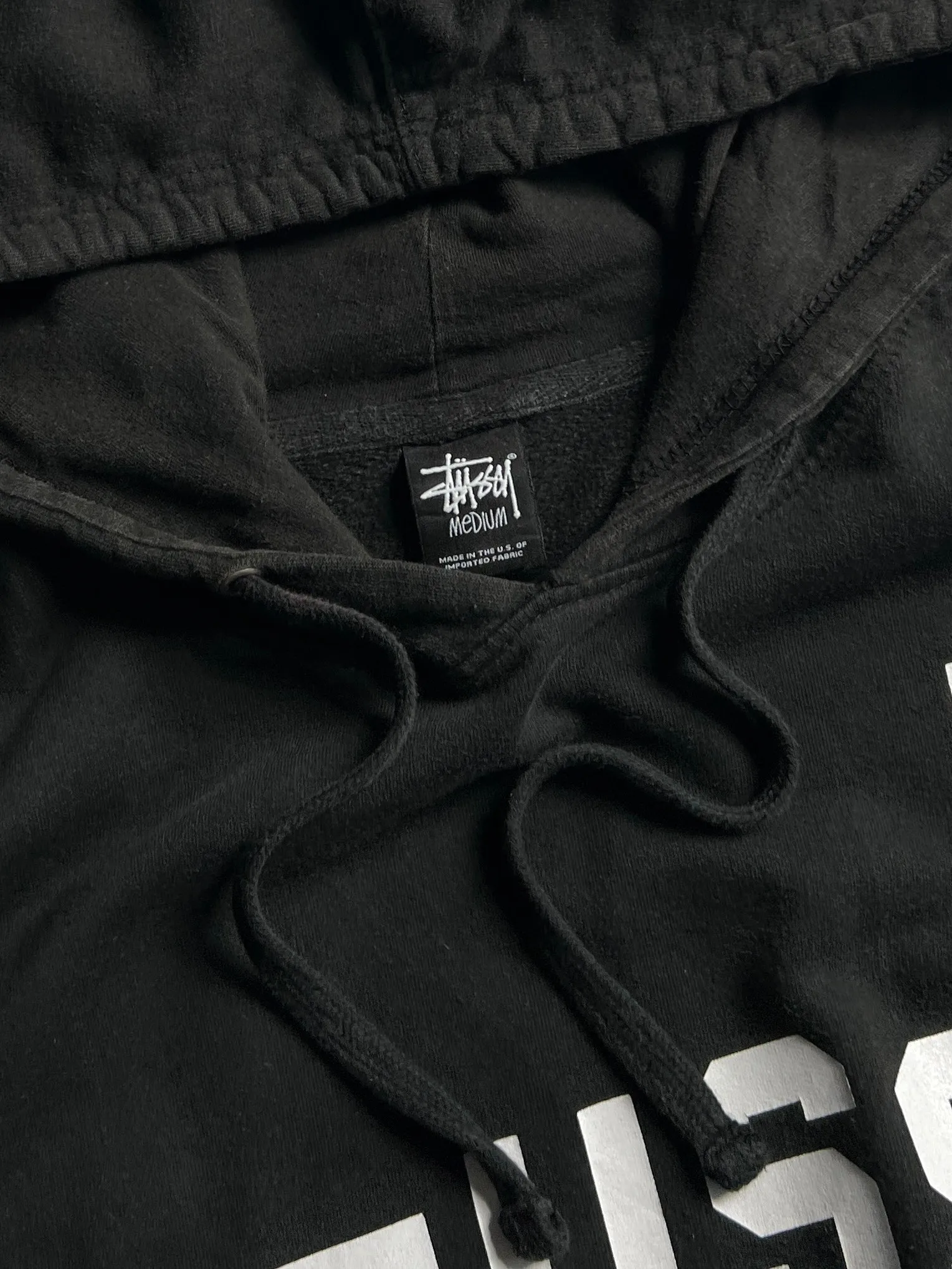 Vintage Stussy International Pullover Hoodie (M)