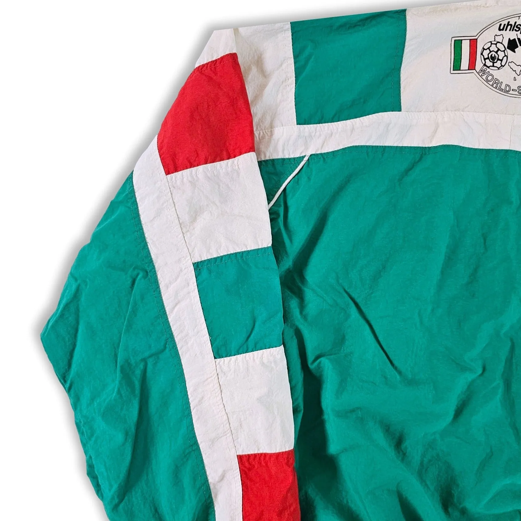 Vintage Uhlsport Italia 1990 World Cup jacket