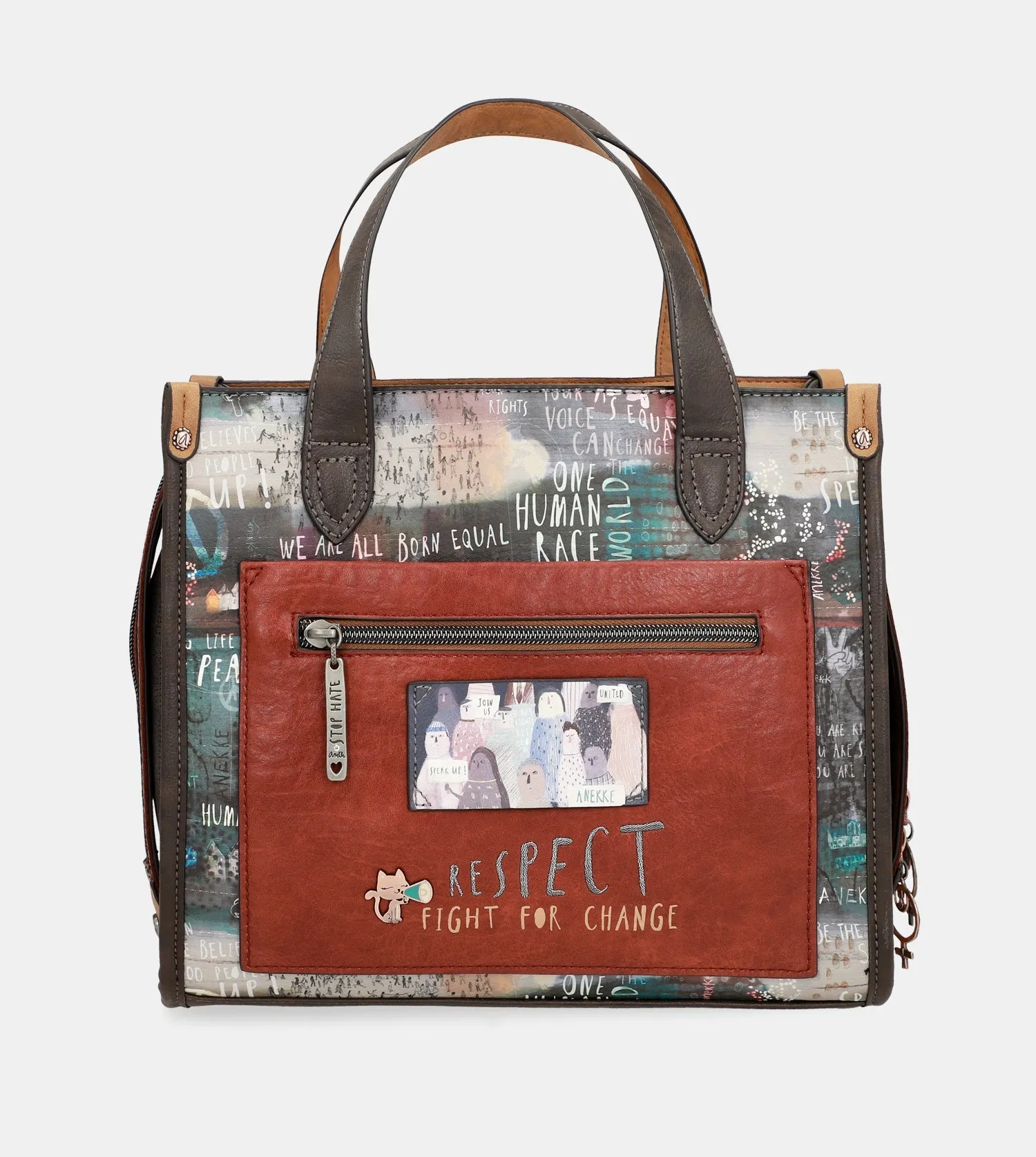 Voice tote bag