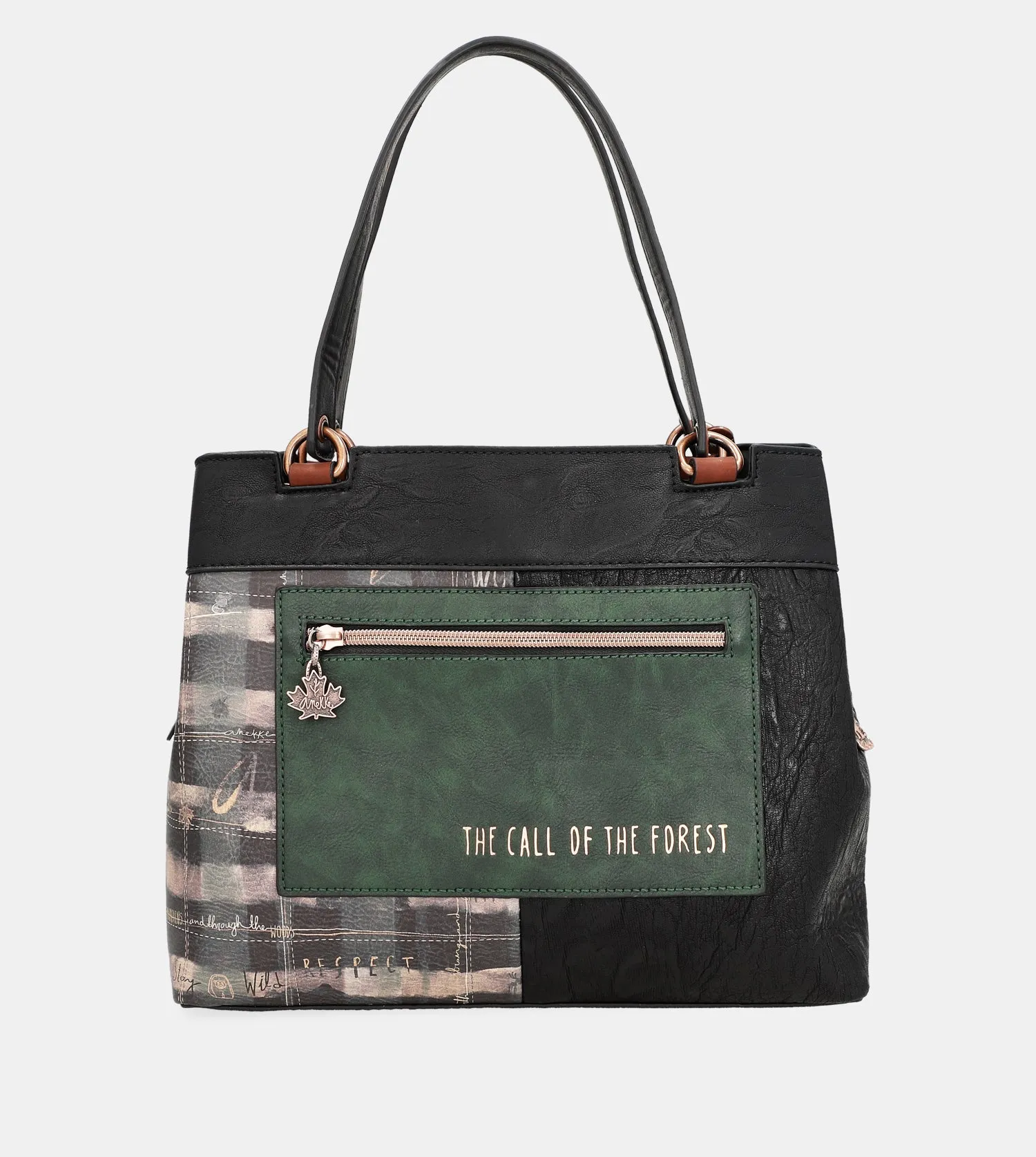 Wild 3 compartments tote bag