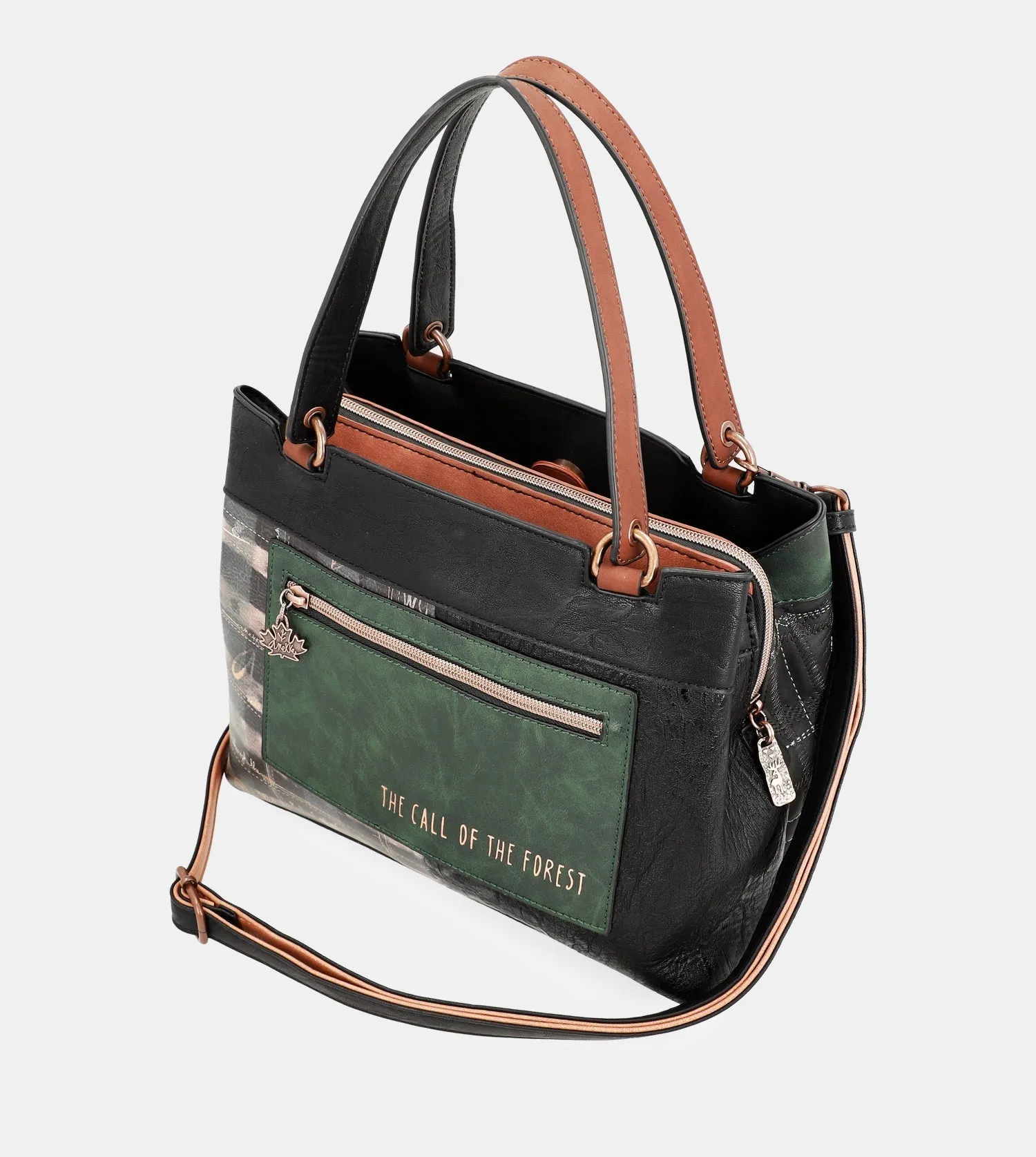 Wild 3 compartments tote bag