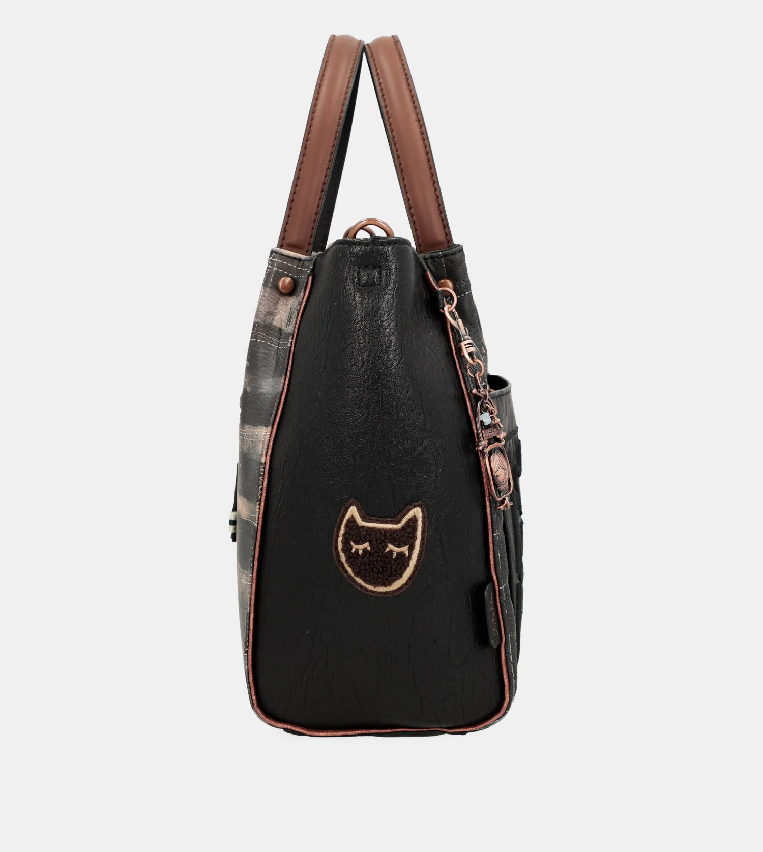 Wild tote bag with shoulder strap