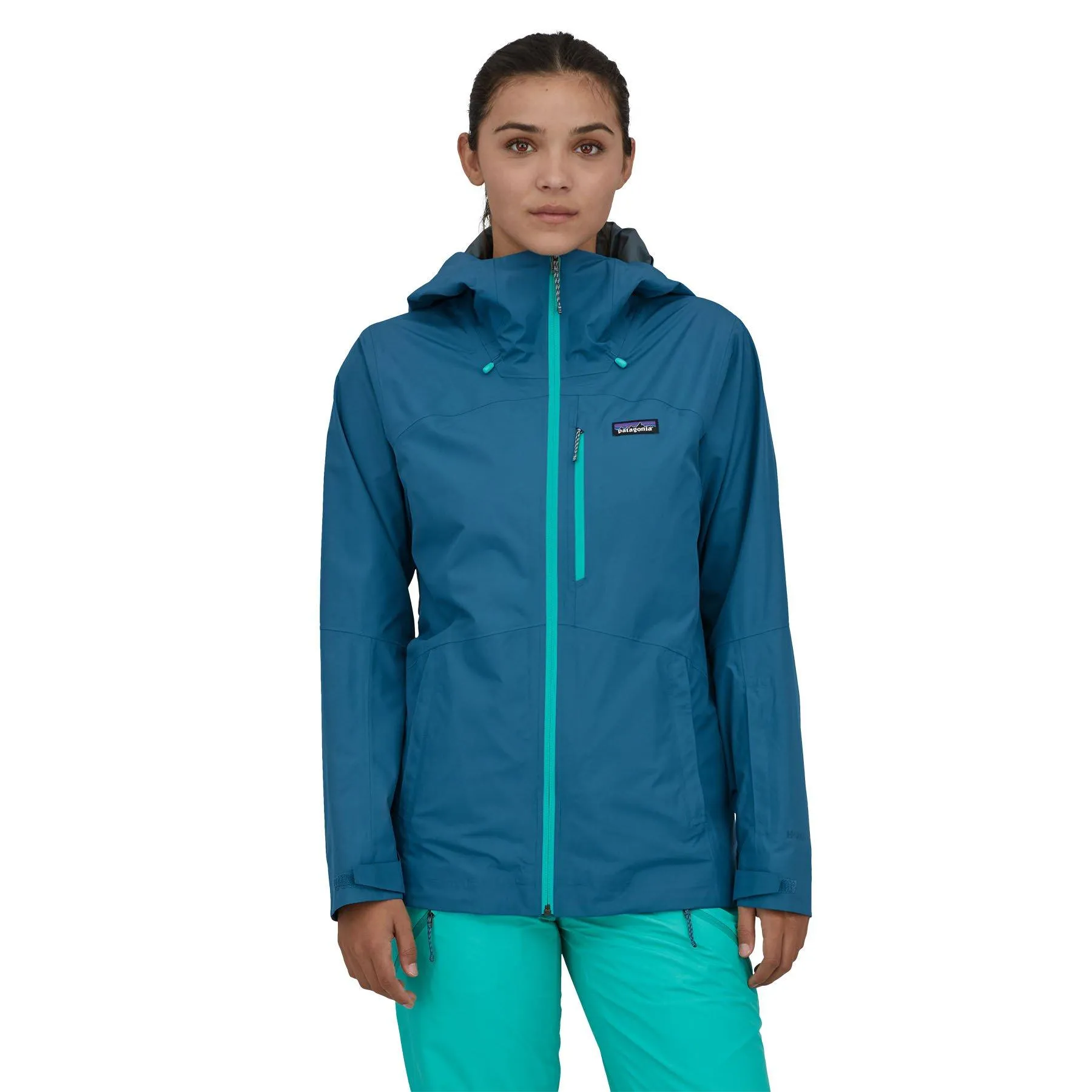 Women's Powder Town Jacket - Wavy Blue | Waterproof Jackets UK