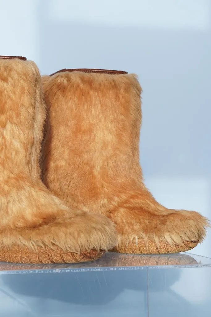 Yeti vintage boots Winterproofs en faux fur roux pour femme taille 11